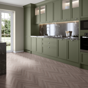 Pearl Oak Herringbone Flooring