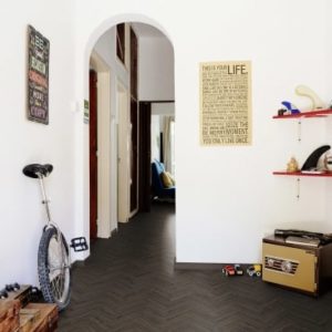 ebony herringbone