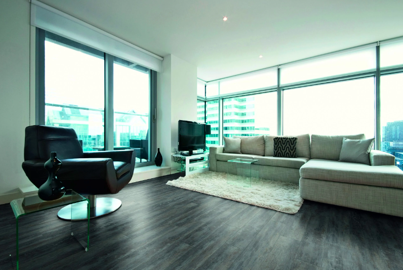 LVT click and glue down