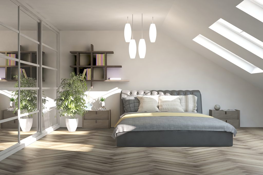 whitemodernbedroom-scandinavianinteriordesign-3dillustration