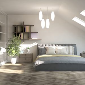 whitemodernbedroom-scandinavianinteriordesign-3dillustration