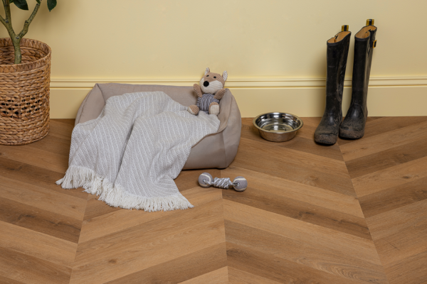 Chelsea Oak Chevron Flooring