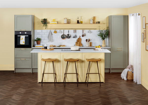 Cognac Oak Herringbone Flooring